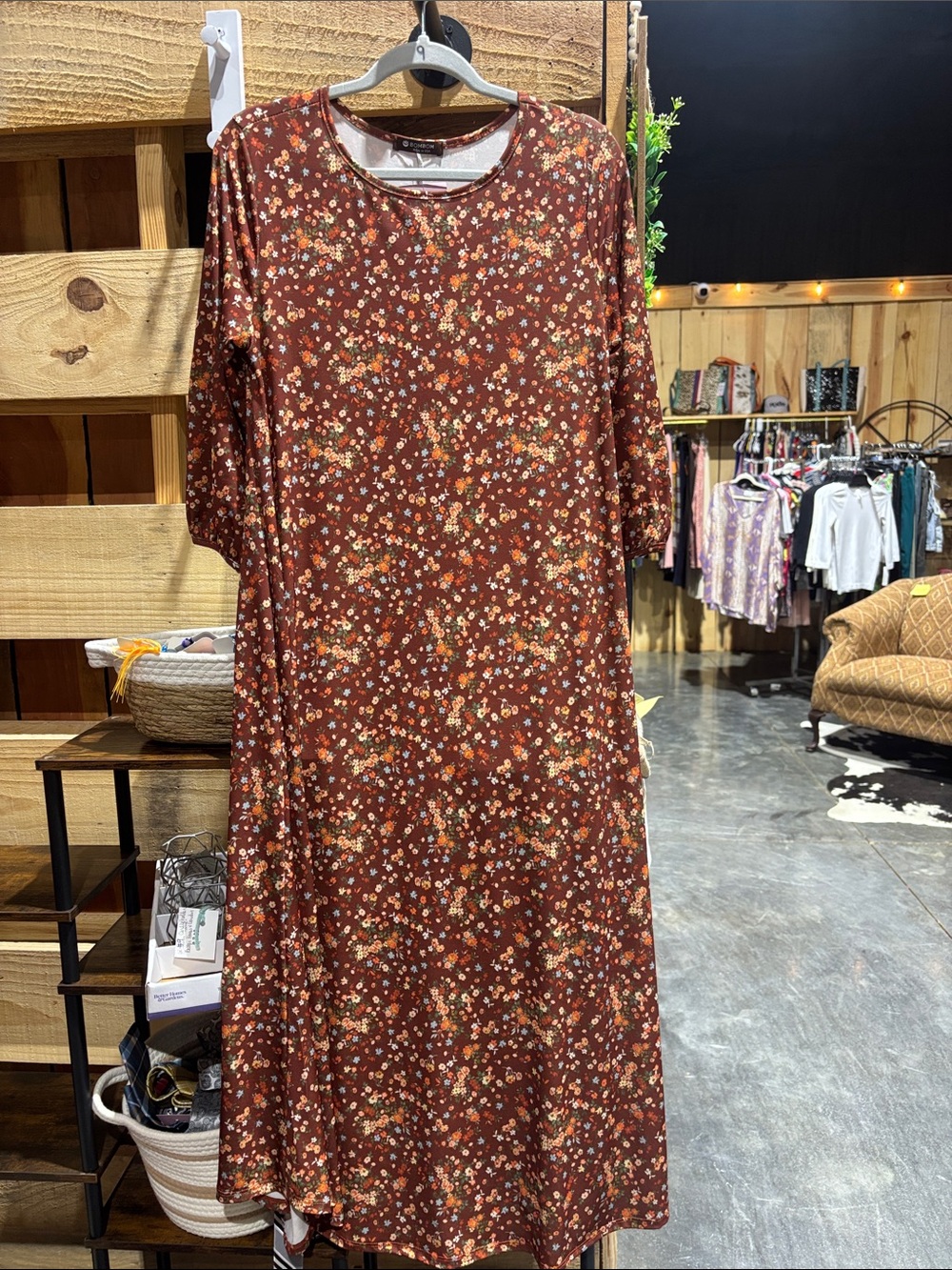 Bom bom floral dress